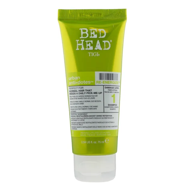Tigi Mini antidotes Re-energize shampoo