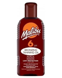 Malibu Bronzing Tanning Oil SPF 6