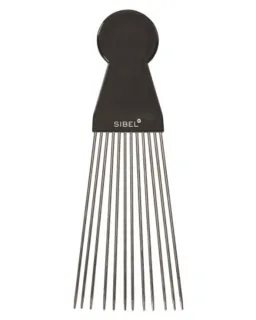Sibel Comb Metal Frizzy Hair Model