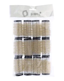 Sibel Metal Rollers Black