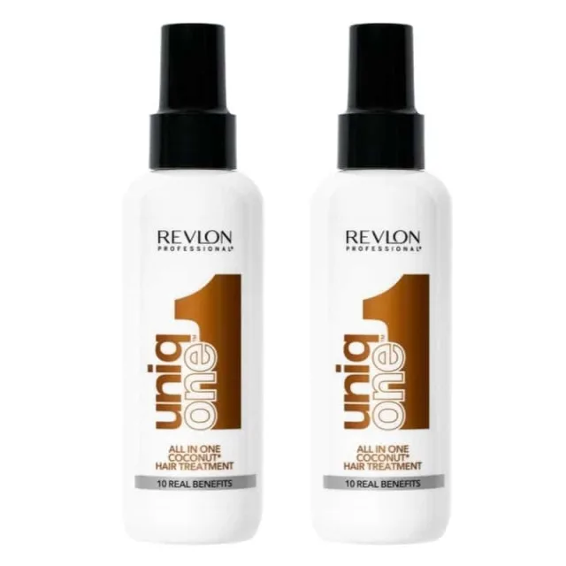 Revlon 2-pack Uniq One All in One Hair Treatment Coconut