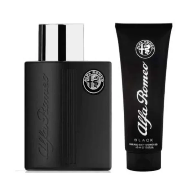 Alfa Romeo Giftset Black Edt + Shower Gel