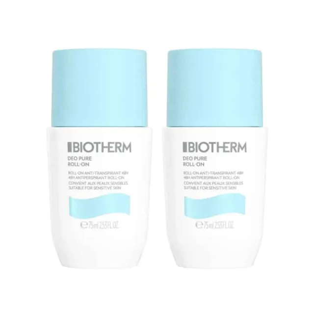 Biotherm 2-pack Deo Pure Antiperspirant Roll-On