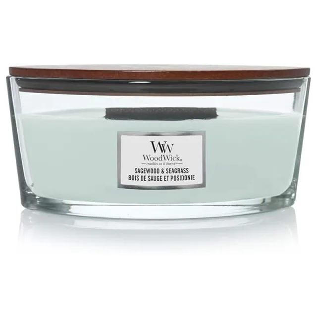 WoodWick Ellipse - Sagewood & Seagrass