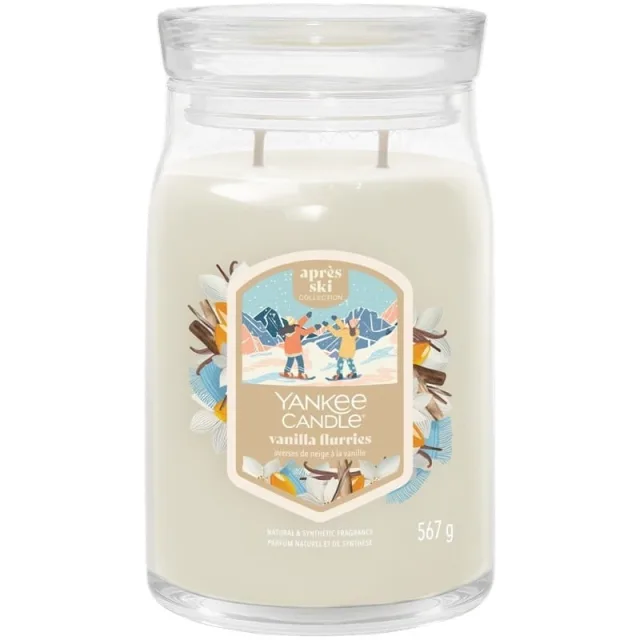 Yankee Candle Signature Large Jar Vanilla Flurries