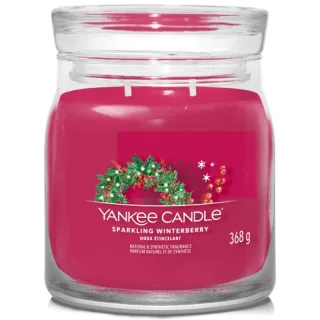 Yankee Candle Signature Medium Jar Sparkling Winterberry
