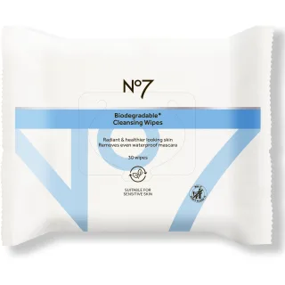 No7 Essential Cleansing Biodegradable Wipes