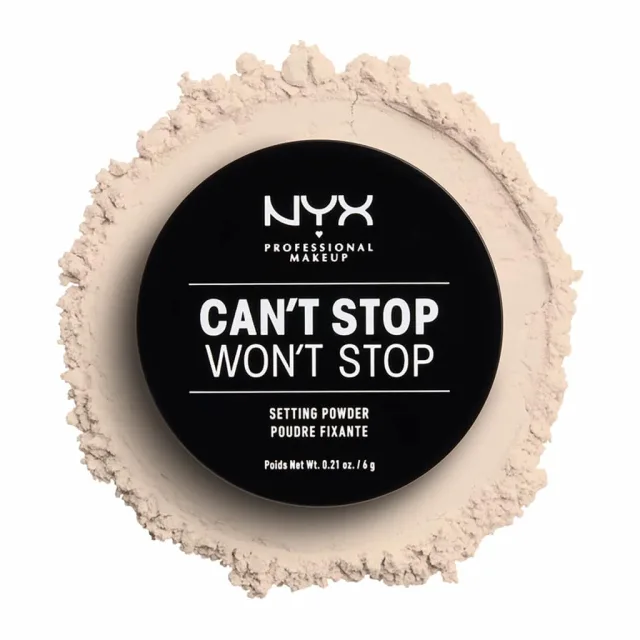 NYX Professional Makeup PROF. MAKEUP Can't Stop Won't Stop Setting Powder - Light