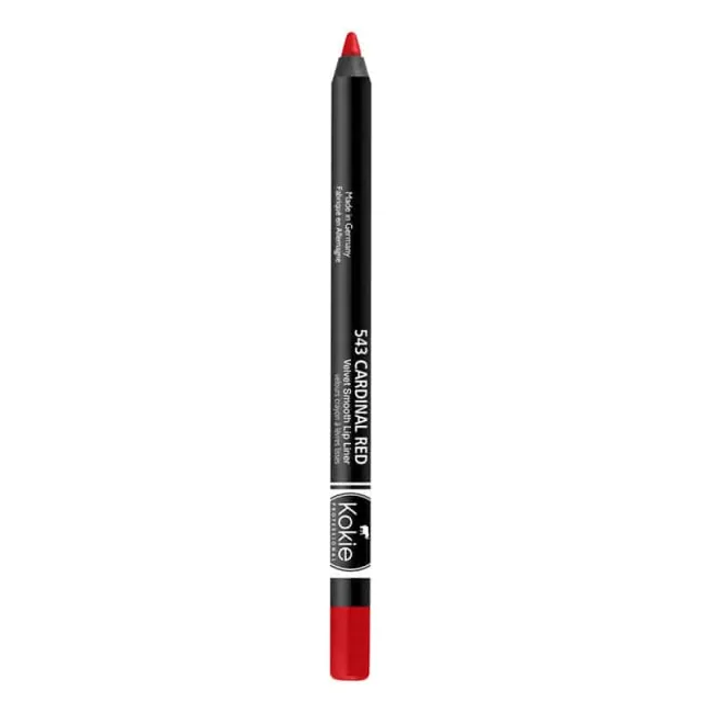 Kokie Cosmetics Velvet Smooth Lip Liner - Cardinal Red