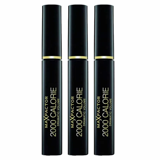 Max Factor 3-pack 2000 Calorie Mascara Black