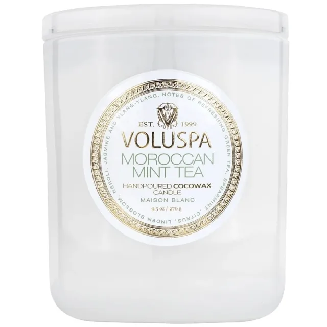 Voluspa Classic Candle Moroccan Mint Tea