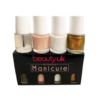 BeautyUK Beauty UK Rose Gold French Manicure Set