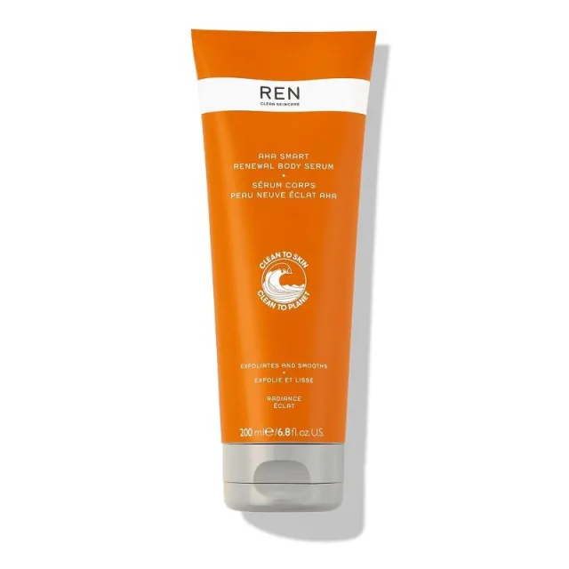 REN Radiance Skincare Aha Smart Renewal Body Serum