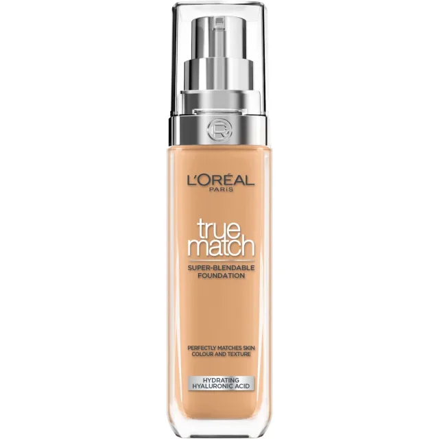 L'Oréal Paris True Match Super-Blendable Foundation With Hyaluronic Acid 5.W