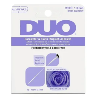Ardell DUO Rosewater & Biotin Striplash Adhesive - Clear