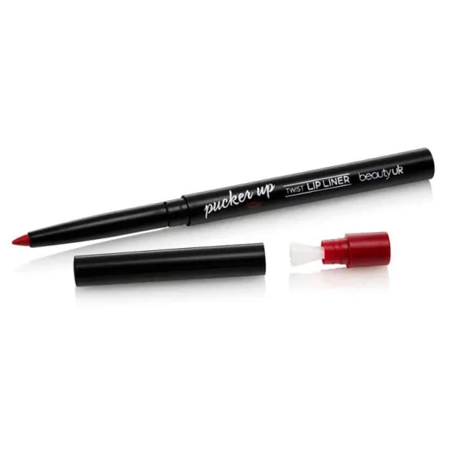 BeautyUK Beauty UK Pucker Up - Twist Lip Liner No.8 Code Red