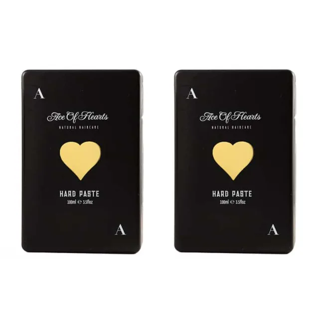 Ace 2-pack of Hearts Hard Paste