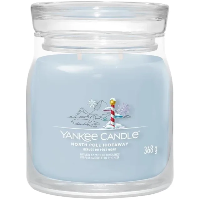 Yankee Candle Signature Medium Jar North Pole Hideaway