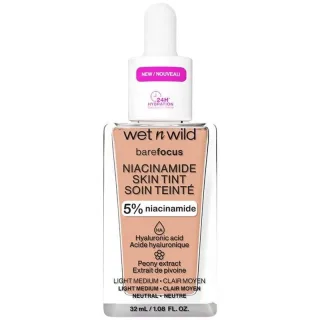 Wet n Wild Bare Focus Niacinamide Skin Tint - Light Medium Sand