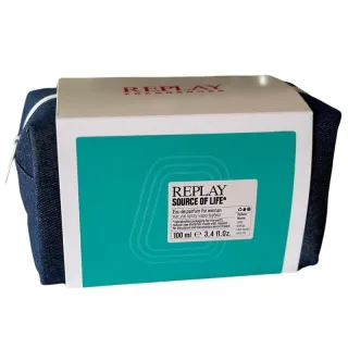 Replay Giftset Source Of Life Woman Edp + Pochette