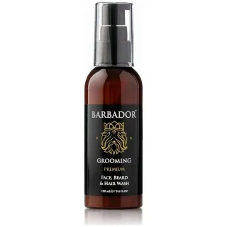 Barbador Face, Beard & Hair Wash