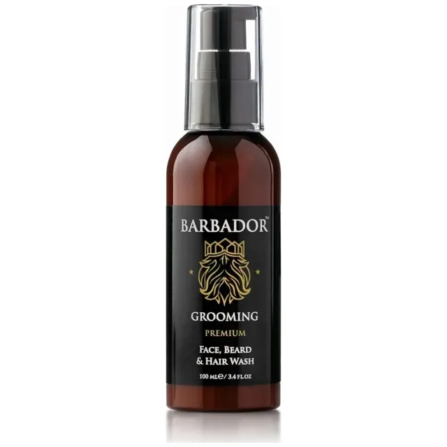 Barbador Face, Beard & Hair Wash