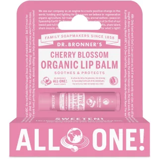 Dr. Bronner's Cherry Blossom Organic Lip Balm
