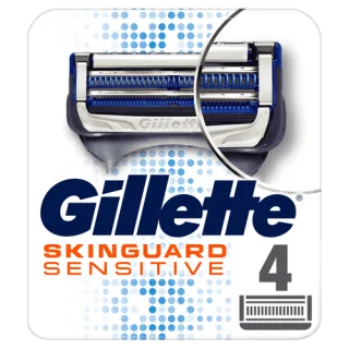 Gillette SkinGuard Sensitive Razor Blades 4-pack