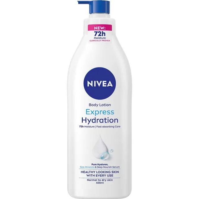 Nivea Express Hydration Body Lotion Pump