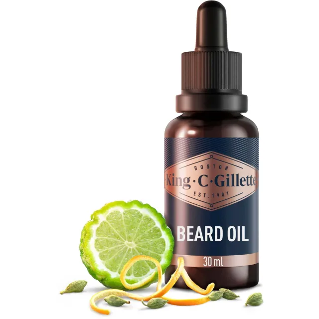 King C. Gillette Beard Oil