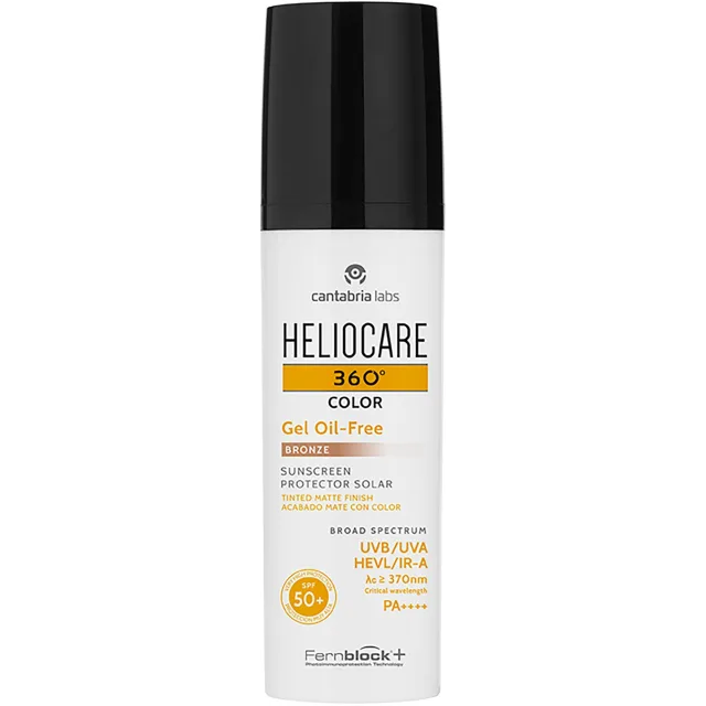 Heliocare Gel oil-free SPF 50+ Pearl Bronze