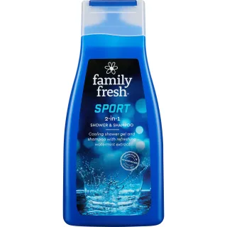 Family Fresh Sport Cooling Shower and Shampoo