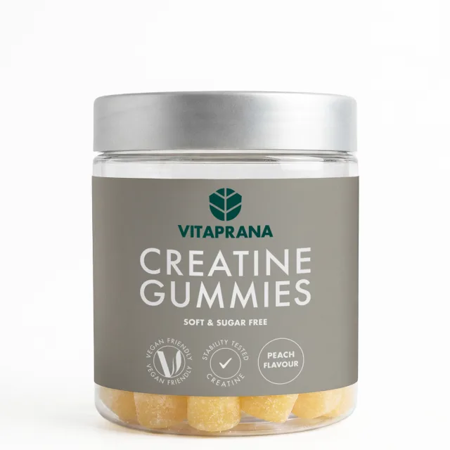 Vitaprana Kreatin Gummies Sockerfria Persika