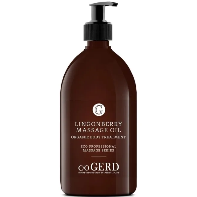 c/o Gerd Lingonberry Massage Oil