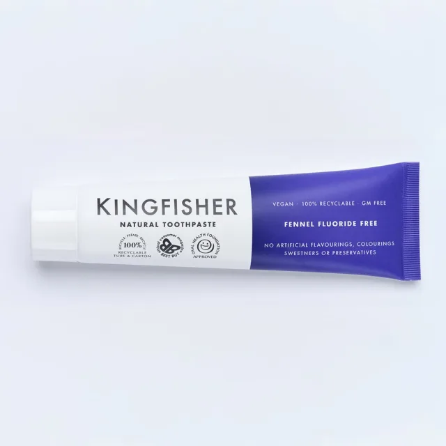 Kingfisher Tandkräm Fluorfri Fänkål