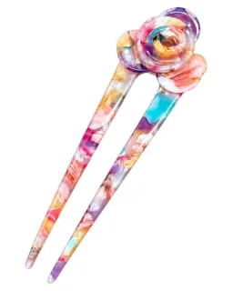 Yuaia Haircare French hair Pin Pastel Marble