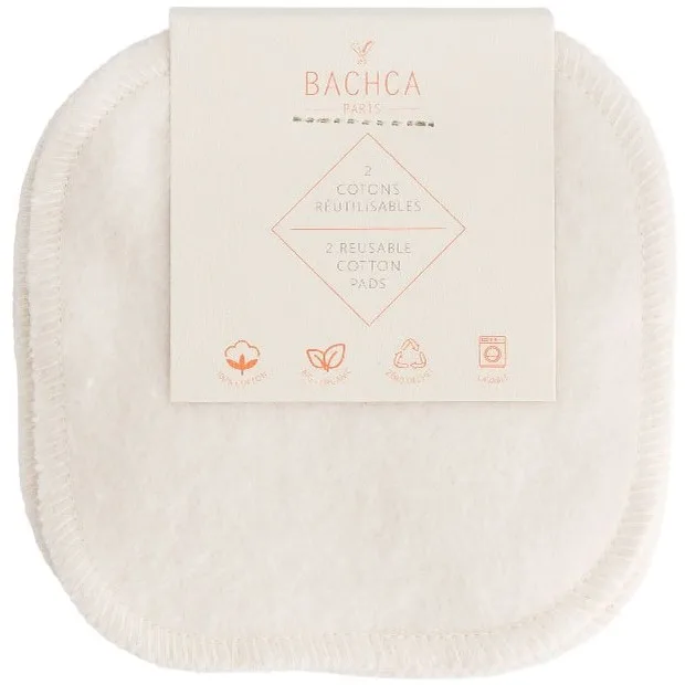 Bachca 2 reusable makeup remover pads