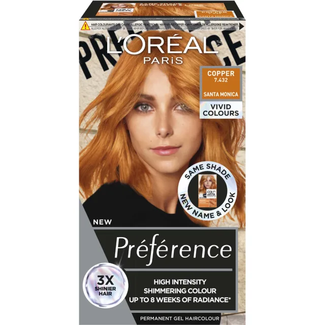 L'Oréal Paris Préférence Vivids Copper