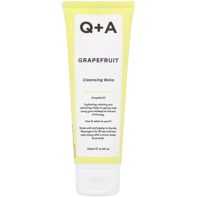 Q+A Grapefruit Cleansing Balm