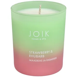 JOIK Organic Doftljus Strawberry & Rhubarb