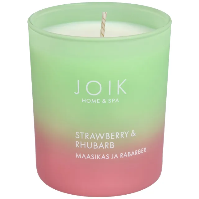 JOIK Organic Doftljus Strawberry & Rhubarb