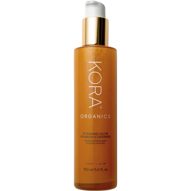 KORA Organics Turmeric Glow Foaming Cleanser