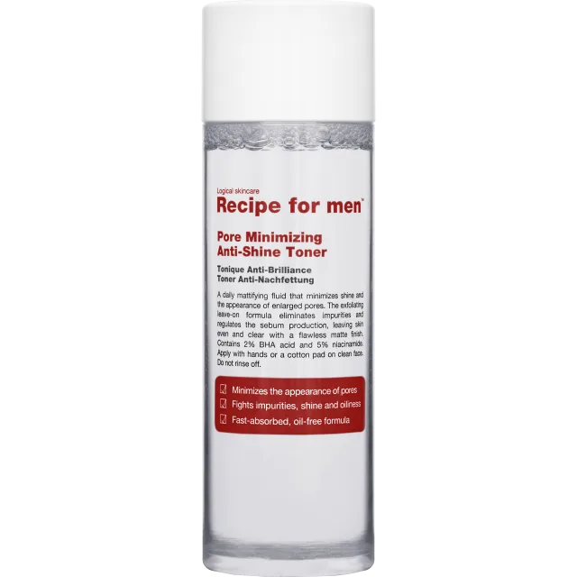 Recipe for men Pore Minimizing Anti-Shine Toner