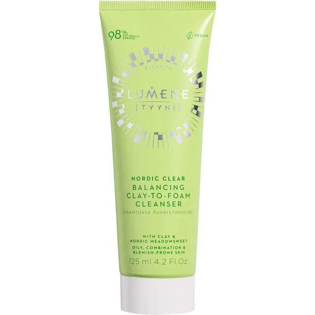 Lumene Nordic Clear Balancing Clay-to-Foam Cleanser