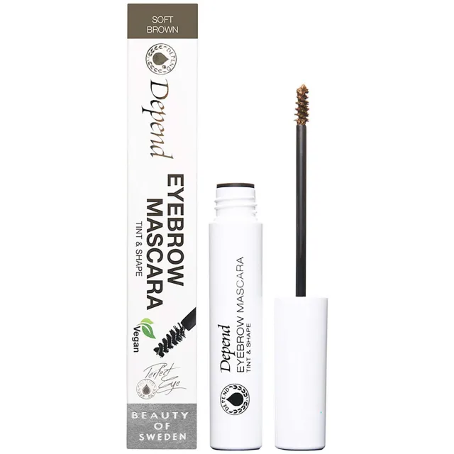 Depend Perfect Eye Eyebrow Mascara Tint & Shape Soft Brown