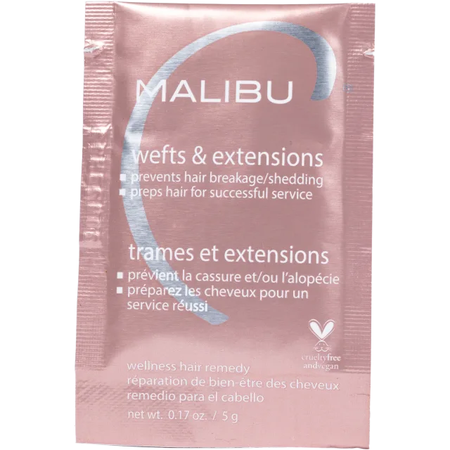 Malibu C Wefts & Extensions Sachet