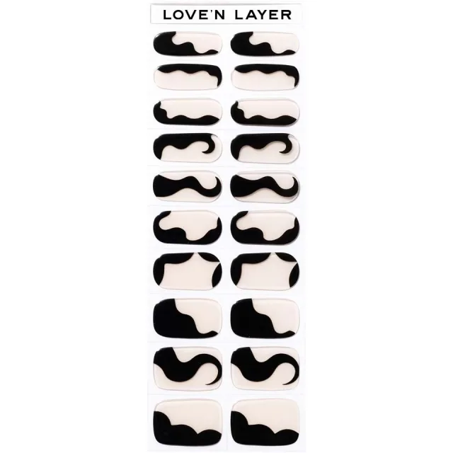 Love'n Layer Abstraction Layers Night Black