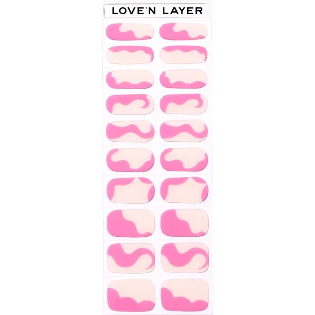 Love'n Layer Abstraction Layers Poppy Pink