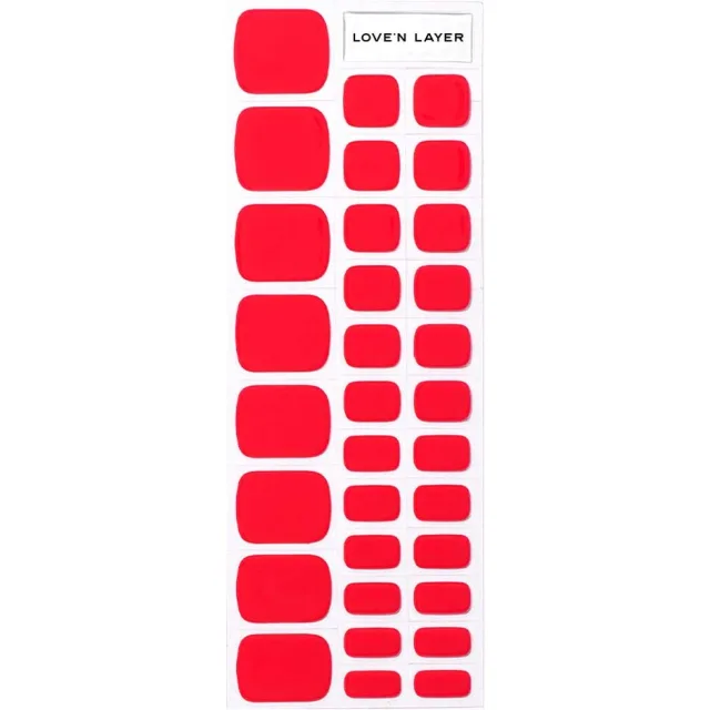 Love'n Layer Toe Layers Lady Red