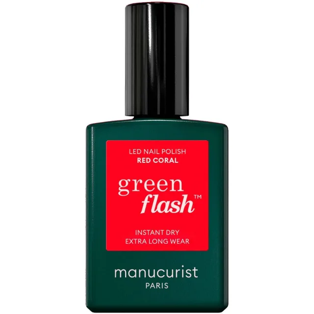 Manucurist Flash™ Green Flash Gel Polish Red Coral
